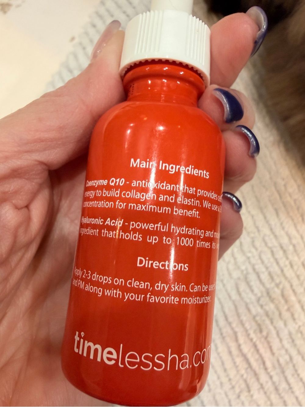 TIMELESS 20% Vitamin C Serum AND Coenzyme Q10 Face Serums Full Sizes LOT - Picture 6 of 8